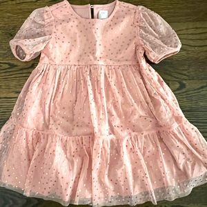 Gap Tulle Metallic dress